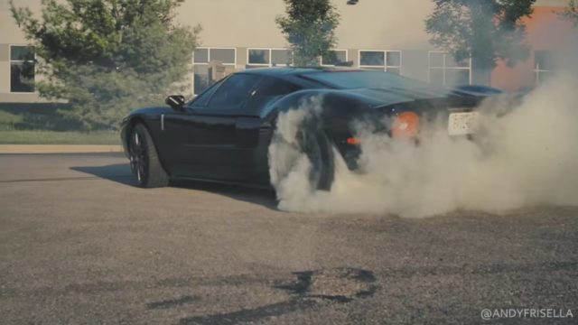 Get Blood Pumping with Some Ford GT Burnouts
