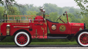 Check Out This Gorgeous 1919 Ford Fire Truck