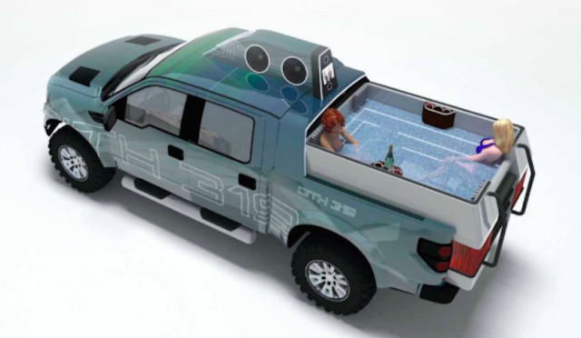 This Ford F-150 Raptor Hot-Tub Edition Will Make You Want to Party