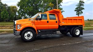 What’s It Like Driving a Ford Dump Truck?