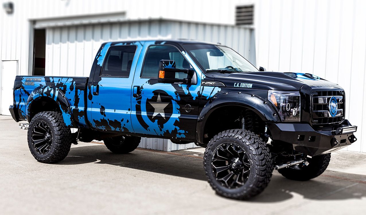 On Team Cap? You Need This Custom Ford F250! Ford