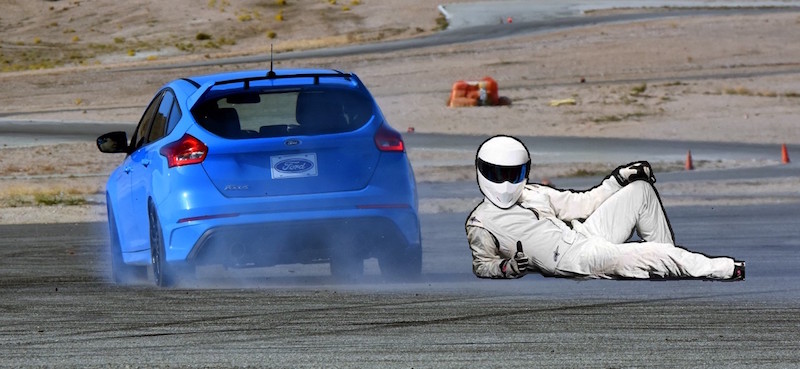 The Stig Drove Me in the New Ford Focus RS and I Cried Like a Baby