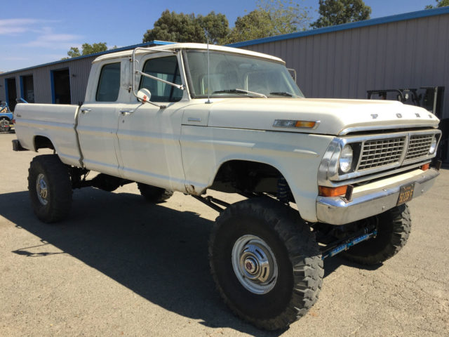 Tear up the Trails With This 1970 Ford F-250 Crew Cab!
