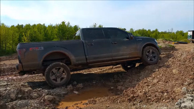 Man Buys New F-150 FX4, Immediately Drives in Mud Pit