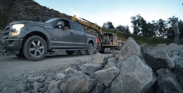 Rockin’ It: Ford Shows Off Strength of F-150’s Aluminum Bed