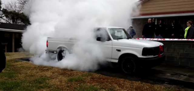 Tire Smokin’ Tuesday: Ford F-150 Burns Rubber for Minutes!