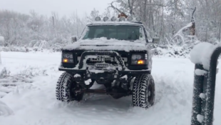 Oh, You Have Winter Tires? That’s Cute. This 1996 Ford F-250 Owns Winter