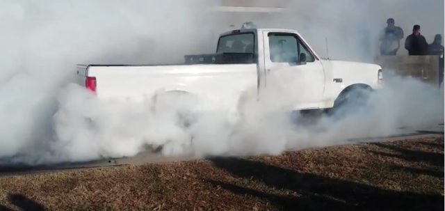 Tire Smokin’ Tuesday: F-150 Wins Charity Burnout Competition