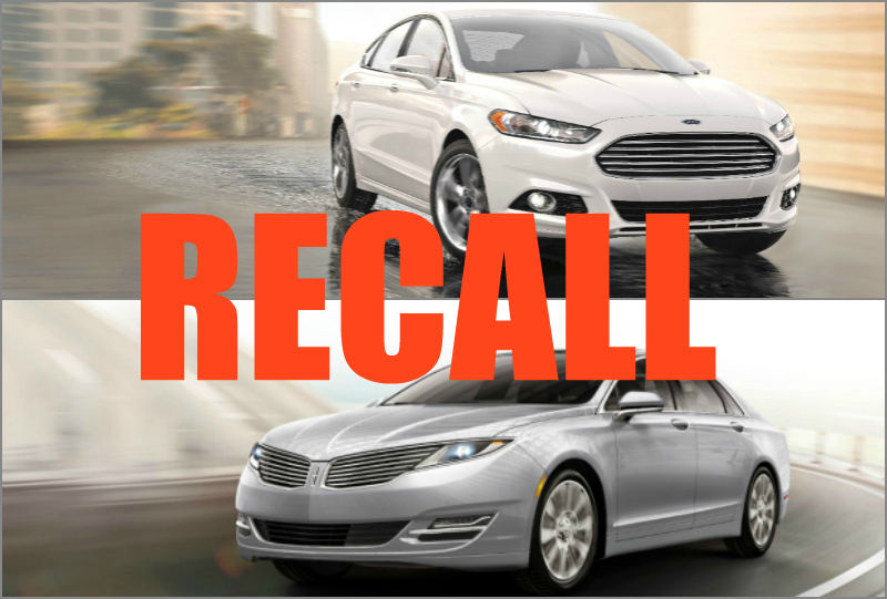 News Safety Recalls For Ford Fusion And Lincoln Mkz Ford