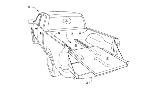Ford Files Patent for All-New Sliding Truck Bed