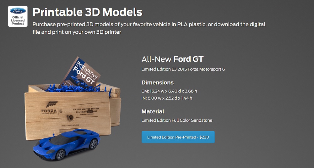 It Looks Like Ford Is Already Selling 3D-Printed Cars