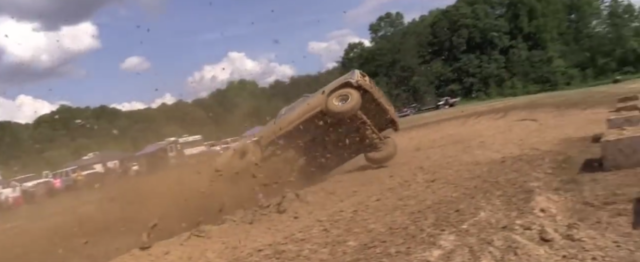 Watch a Ford Ranger Soar Through the Air and Barrel-Roll