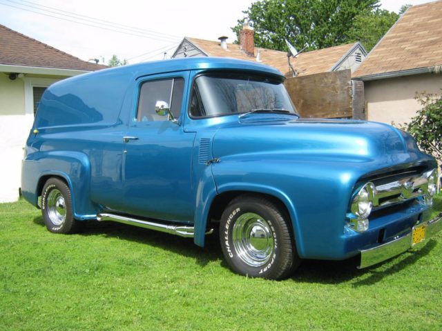 Tricked Out 1956 Ford Panel Truck – Yay or Nay?