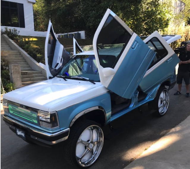 Post Malone’s Outrageous Ford Explorer ‘Water Splash Mobile’