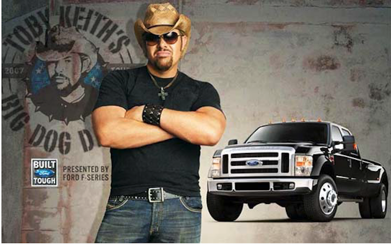 Throwback Thursday: Behind the Scenes of Toby Keith’s Ford Truck Man