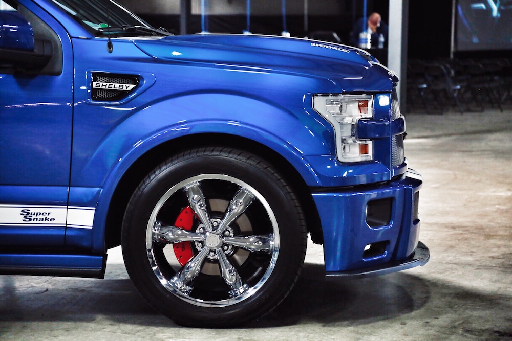 Drool over the 2017 Shelby F-150 Super Snake. 