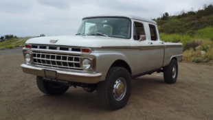 This ICON 1965 Ford F-250 Crew Cab Is Hot Hot Hot
