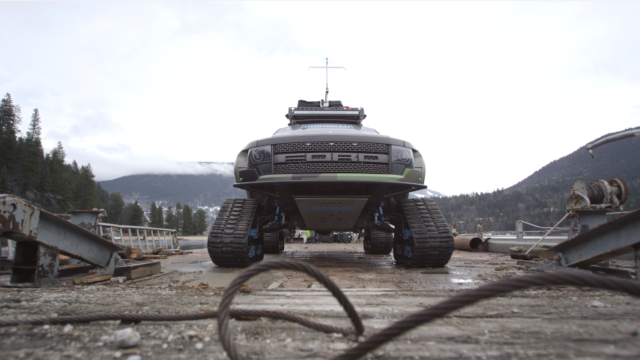 Ken Block’s Ford Raptor TRAX is an Awesome Oddity