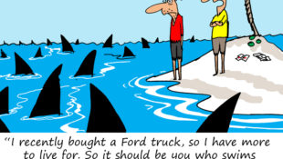 Friday Funnies: Swim For Help!