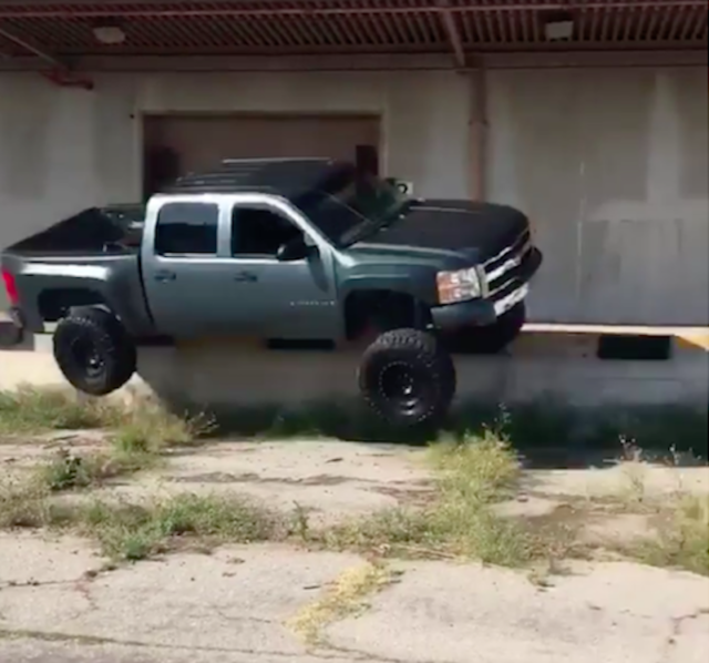 Fail: Chevy Driver Does What Chevy Drivers Do Best
