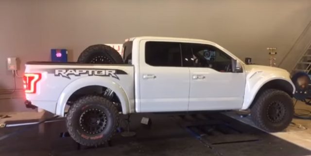 Modified Ford F-150 Raptor Goes for a Dyno Run