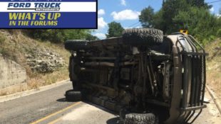 <I>FTE</I> Member Walks Away from Ford Excursion Rollover