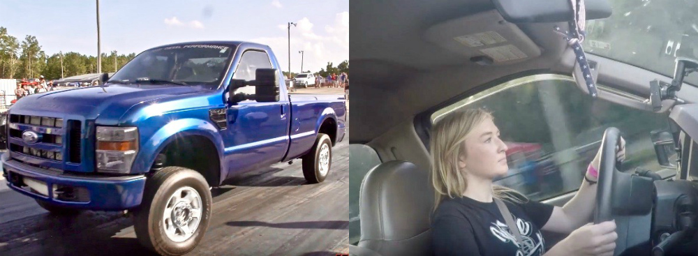 Sugar & Spice? Nope. This Teen Is All About Ford Trucks & Drag Racing!