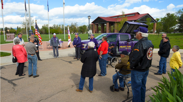 Ford Trucks Gifted to Purple Heart Veterans
