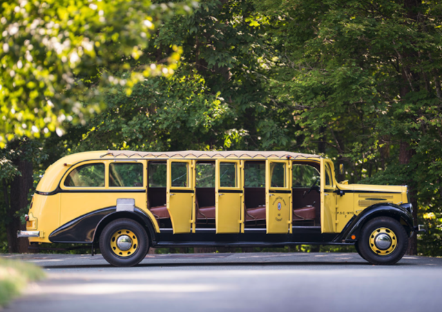Rule Your Hood in a 1937 Ford-Powered Yellowstone Park Tour Bus