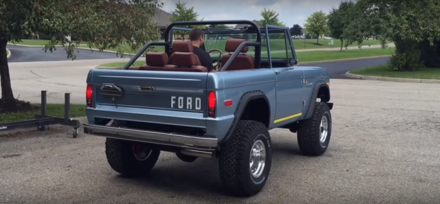 Classic Bronco Roars With Coyote Power (Video)