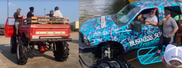 Ford Truck Owners Rush to the Rescue After Hurricane Harvey (Video)