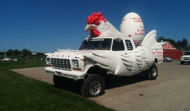 What Do You Think About This Random Ford Chicken Truck?