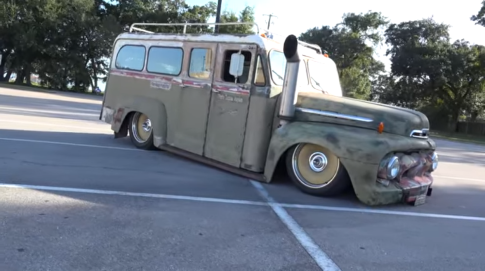 Classic 1951 Ford 'Straight Jacket Express' (Video)