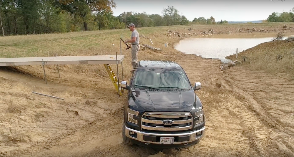 Ford Truck Owner Gives F-150 an Unorthodox but Clever Use!