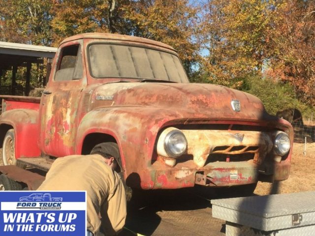 1954 Ford F-100 Brought Back to Life