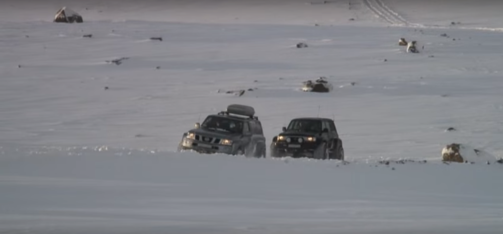 F-350 Off-Roading in Iceland