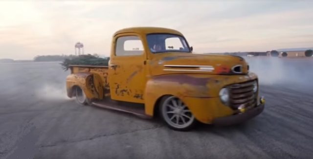 1949 F-1 & the Burnout Challenge: Tire Smokin’ Tuesday