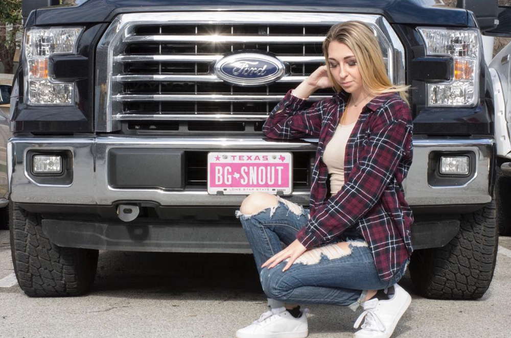 Big Snout' Ford F-150 Makes a Case for Pink 