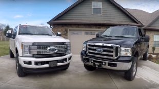 2018 F-250 and 2005 F-350