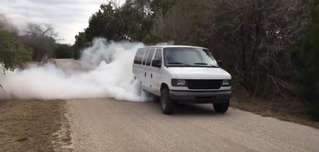 Ford E-350 Burnout