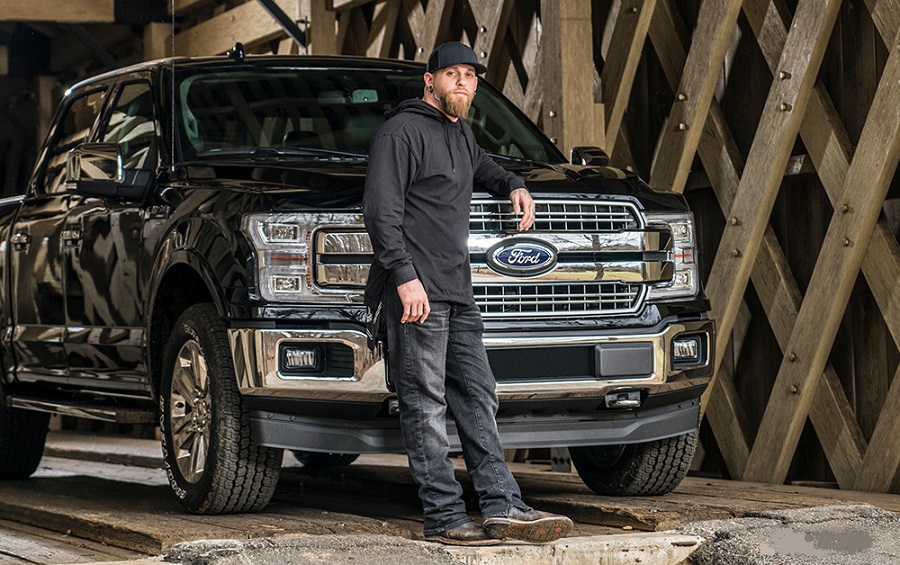 Ford Partners with F-150-Lovin’ Country Singer Brantley Gilbert