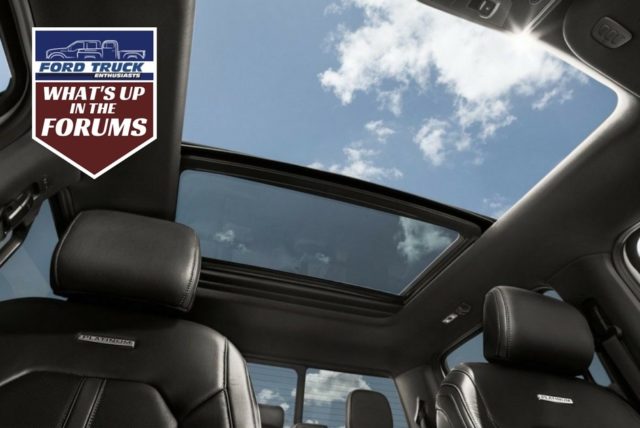 Would You Buy a Ford Truck with a Sunroof?