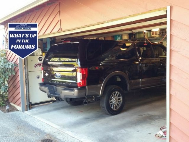 How Far Would You Go to Get Your Ford Truck in the Garage?