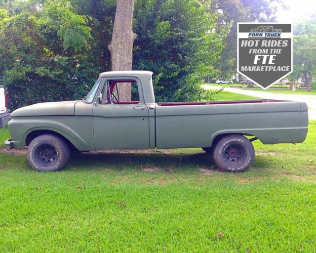 Somebody Finish this Awesome 1965 Ford F-100 Project