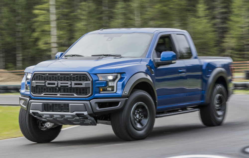 Ford F-150 Raptor on the Road