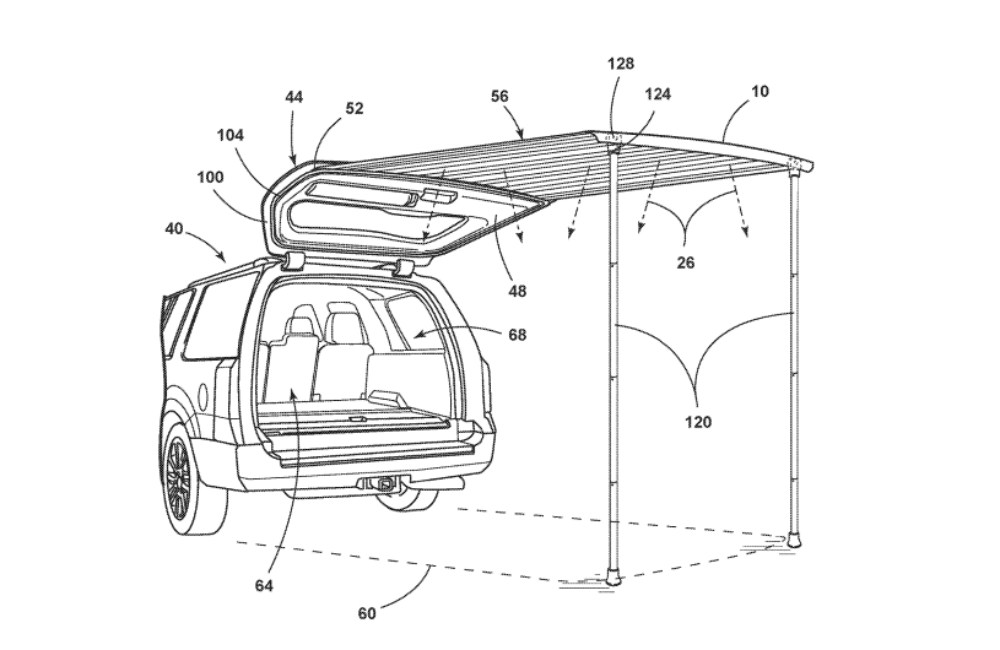 Ford Liftgate Canopy Patent