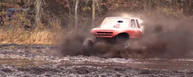 Orange Ranger Mud Trucl Clean