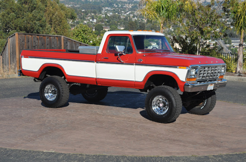 'Candy Cane' Is One Tasty Looking 1979 Ford F-350 Build