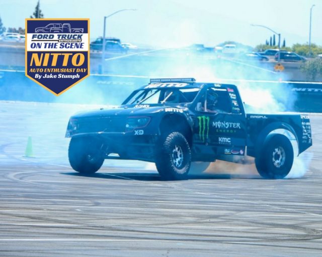 Ford Race Truck Tears it Up at ‘Nitto Auto Enthusiast Day’