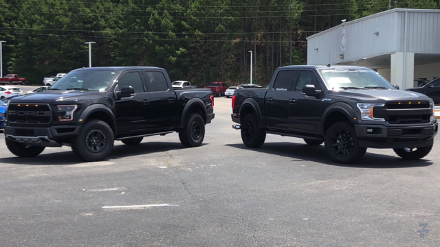 Ford Raptor and Roush F-150